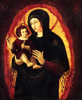 Albrecht Altdorfer : Madonna (beautiful maria of regensburg)